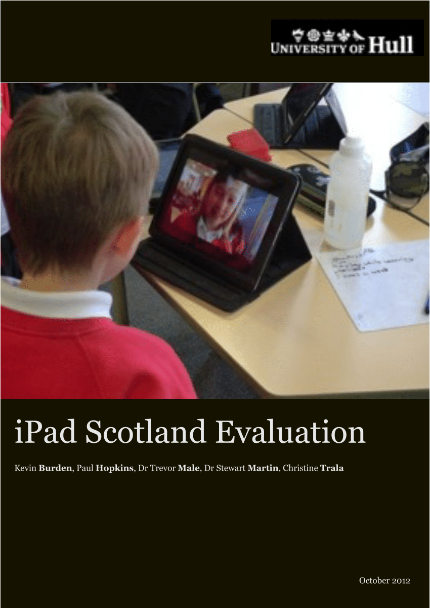 Pdf Ipad Scotland Evaluation