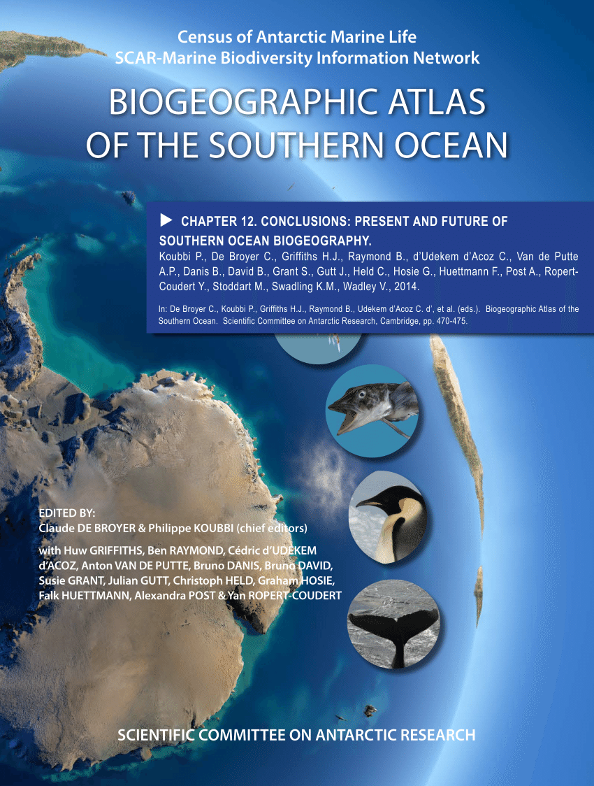 Pdf Biogeographic Atlas Of The Southern Ocean