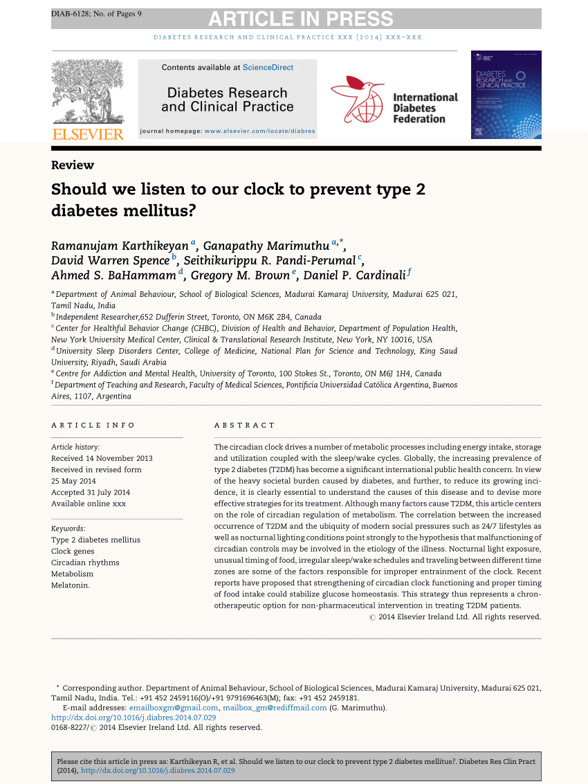 type 2 diabetes mellitus researchgate