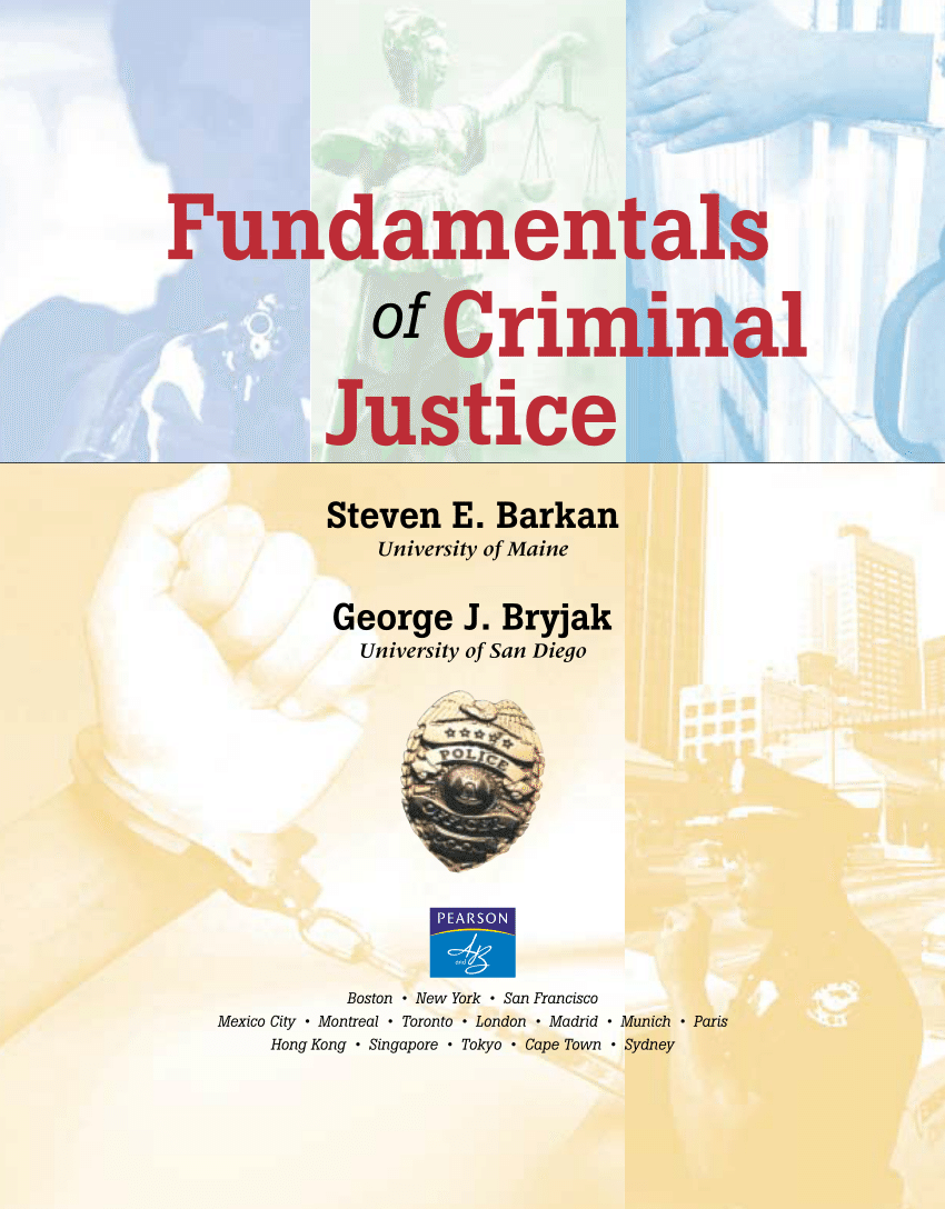 PDF) Fundamentals of Criminal Justice