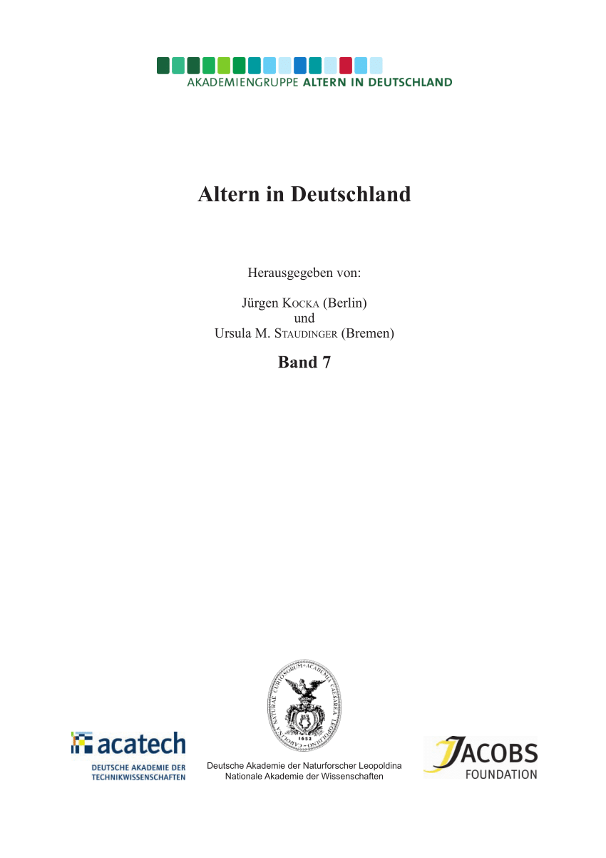 PDF Ruhestand und Gesundheit