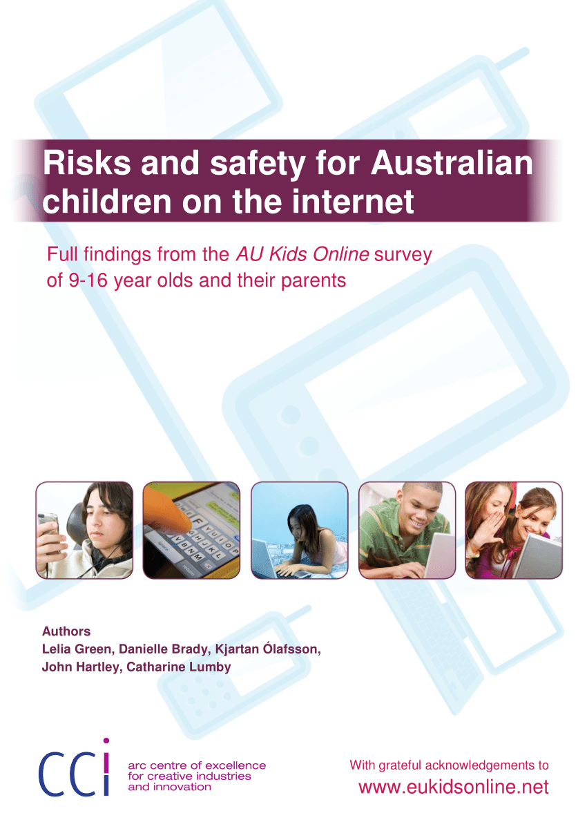 4 8 Teen - PDF) Risks and safety for Australian children on the internet