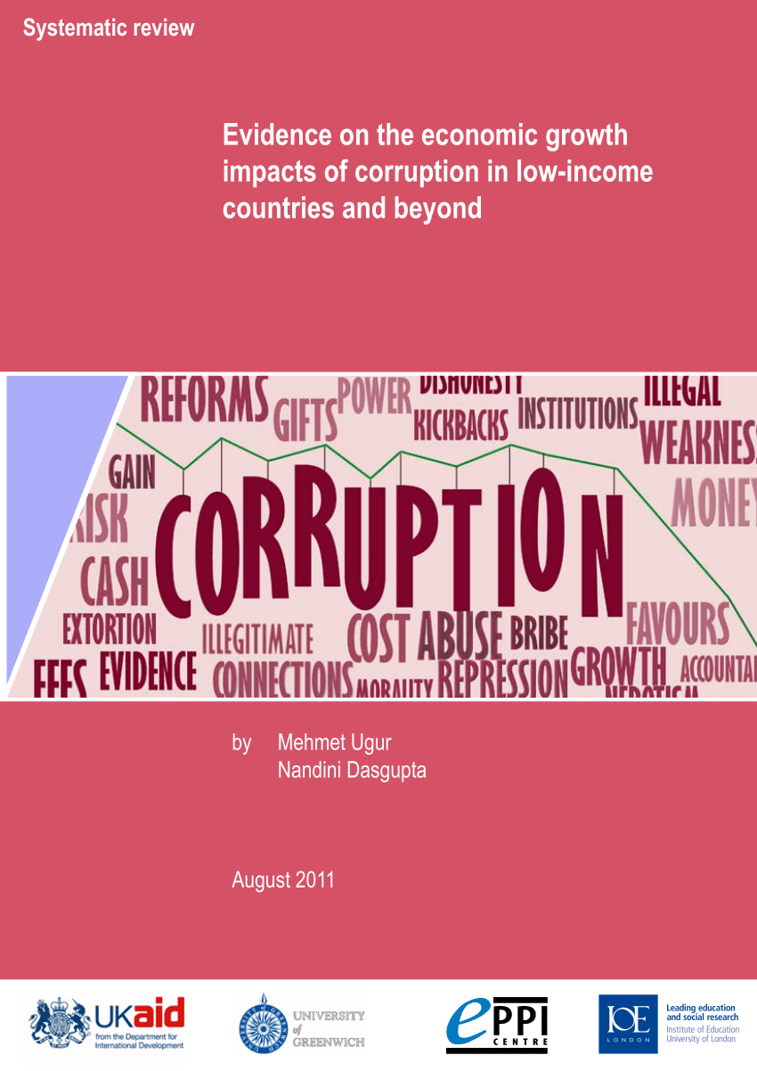 impact of corruption on economic growth css essay