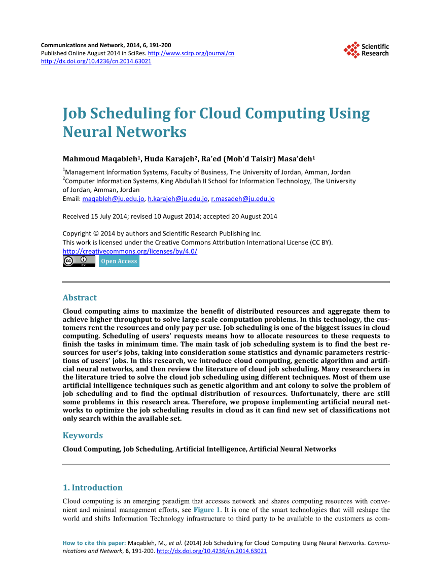 job scheduling in apollo cloud computing
