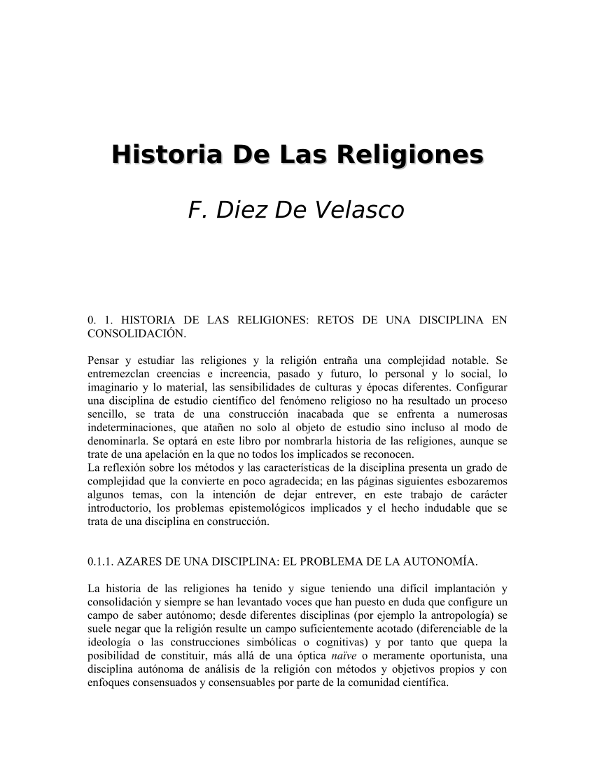 historia de la religion catolica pdf