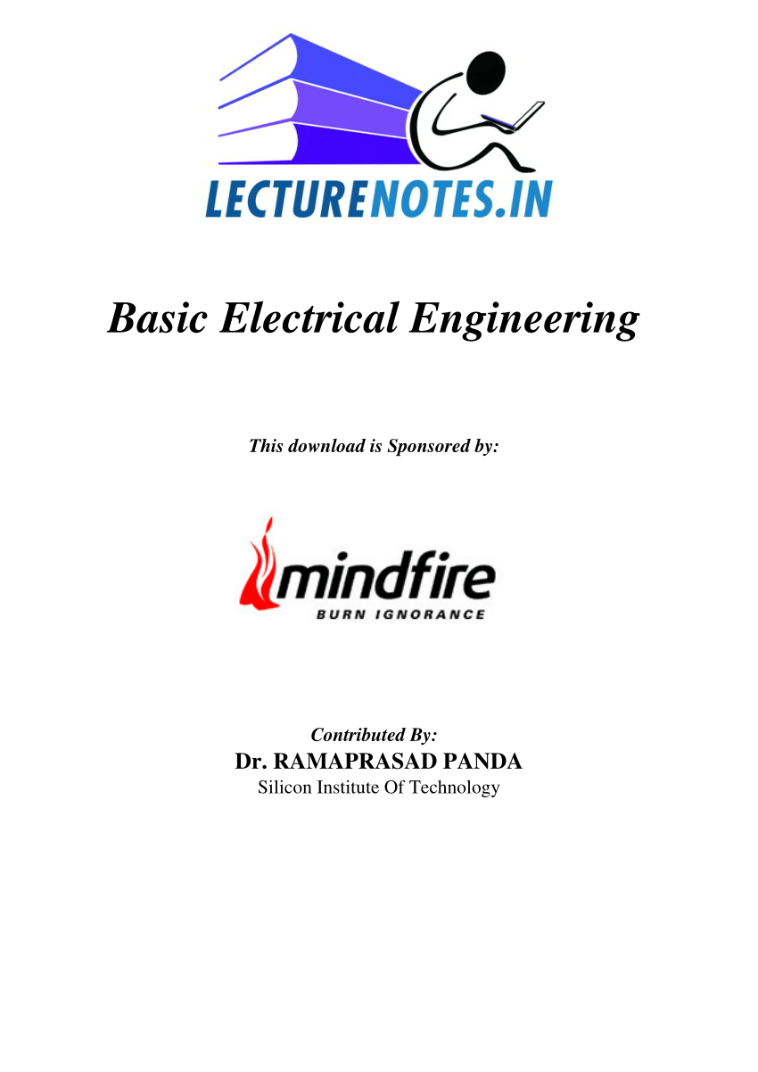 Basic Electrical Engineering By Chakrabarti Pdf