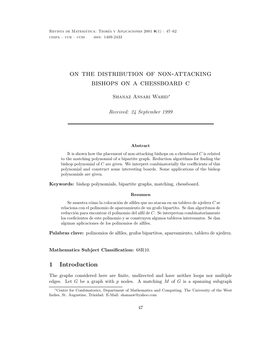 Polinomios de Rook, PDF, Mathematics