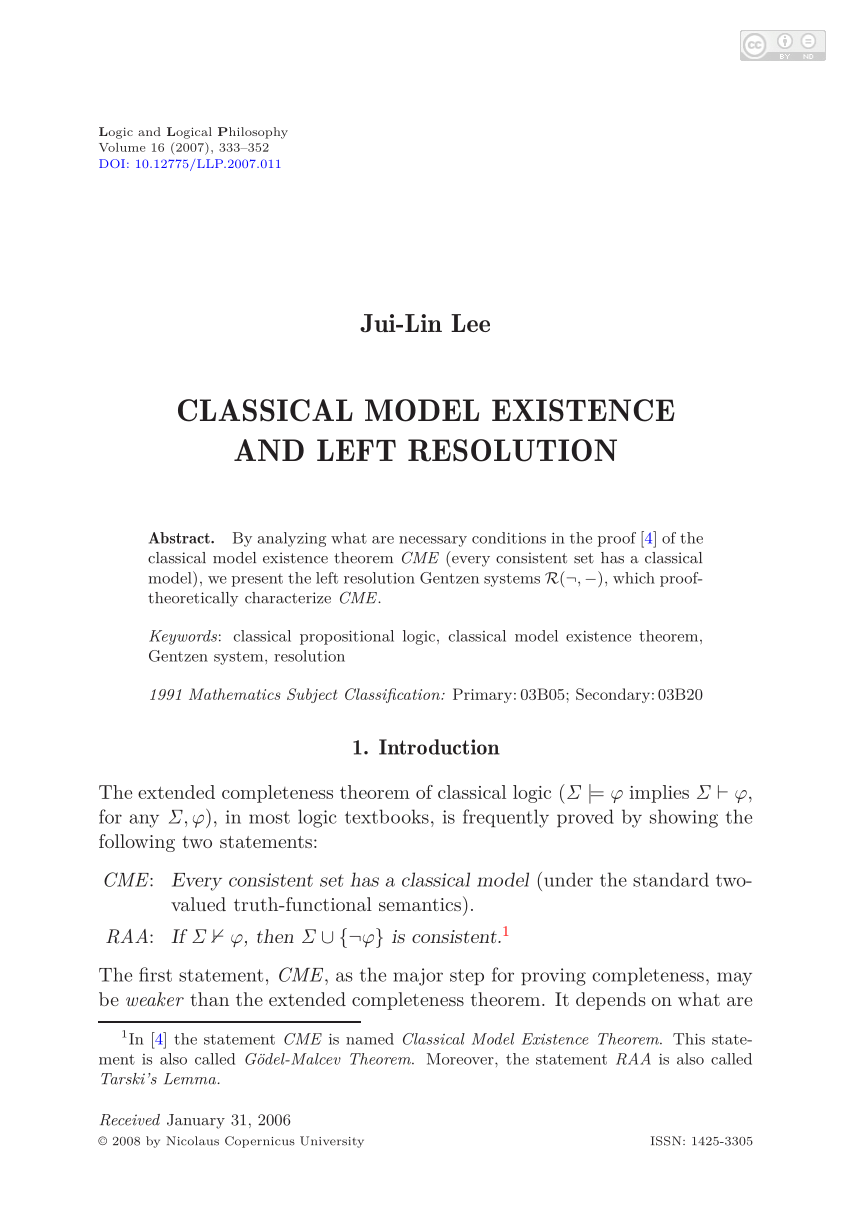 classical model research paper