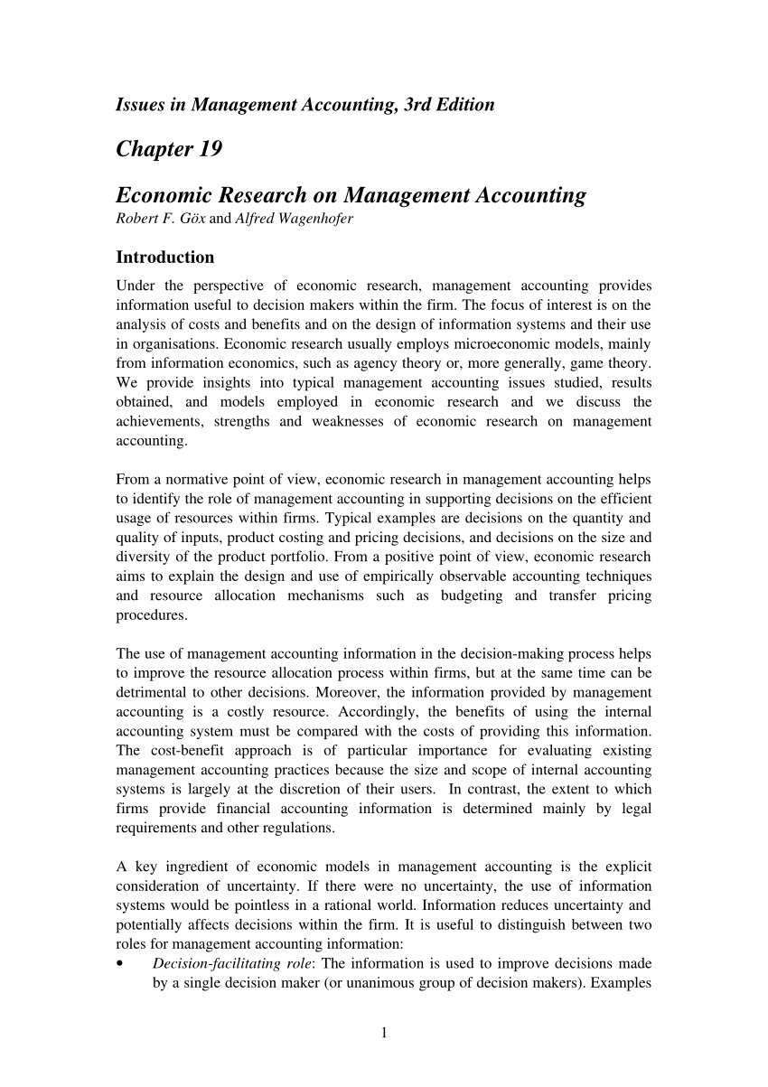 phd thesis on management accounting