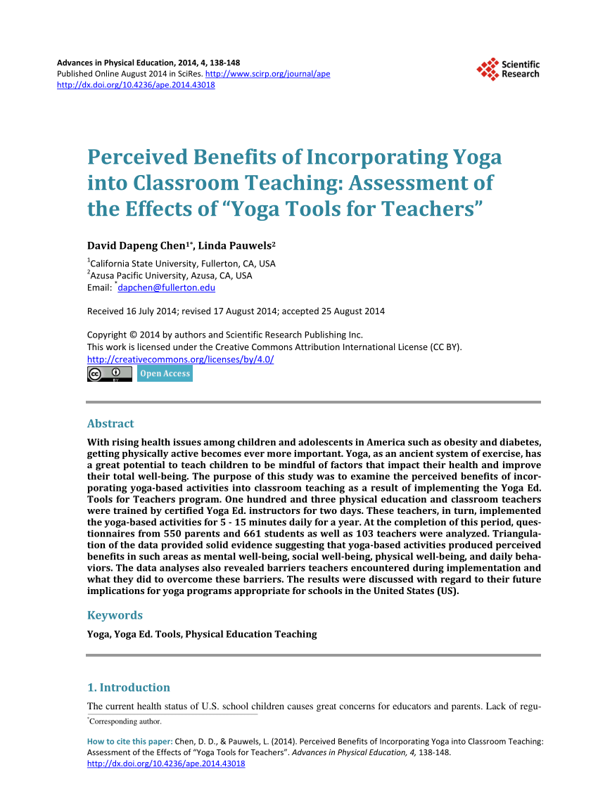 Why Teachers are Incorporating Yoga in the Classroom - S&S Blog