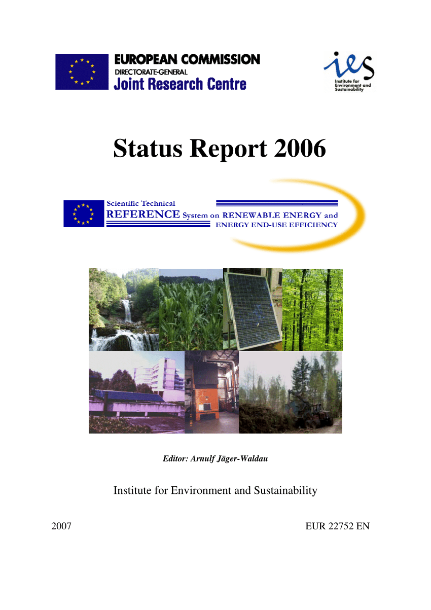PDF) Status Report 2006