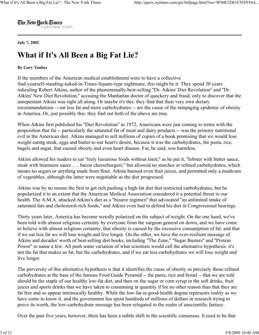 PDF) What if it's All Been a Big Fat Lie