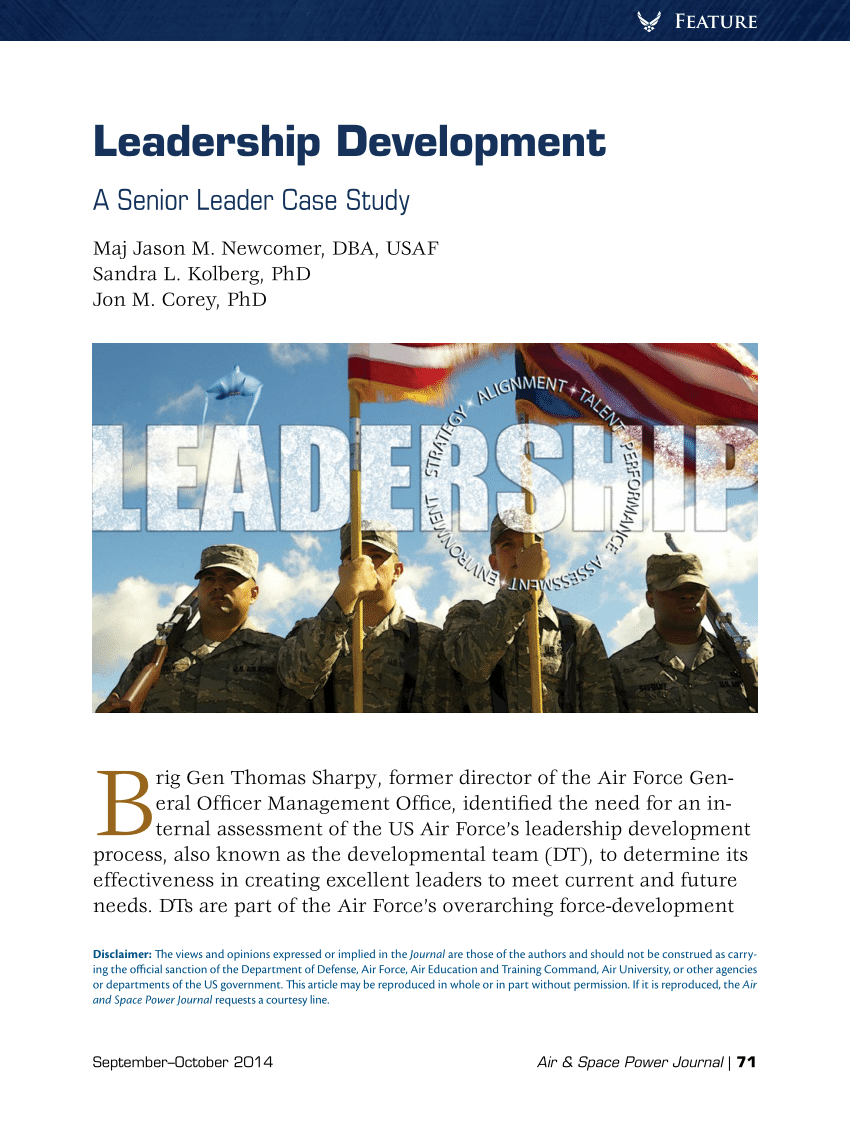 case study leadership