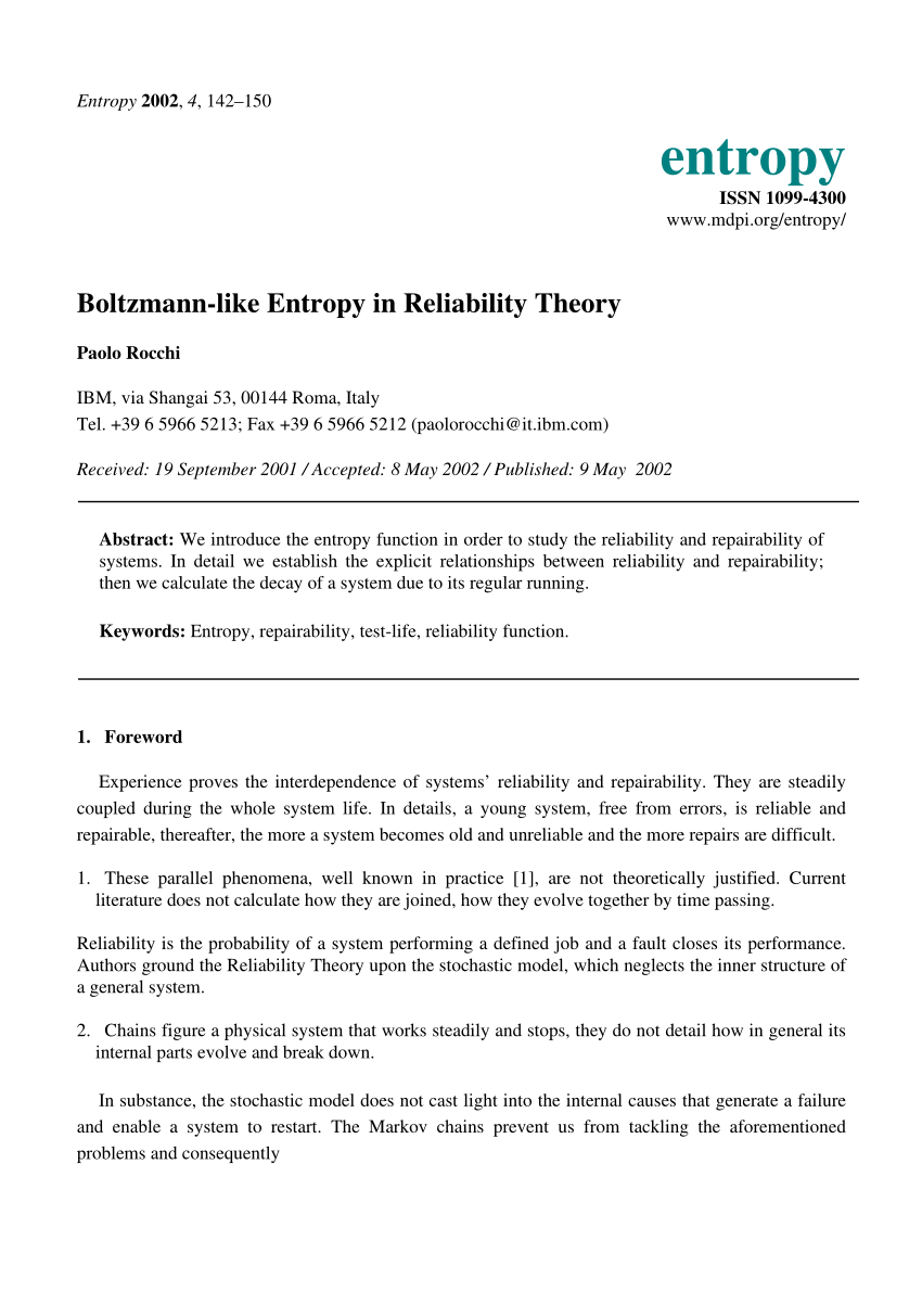 boltzmann entropy