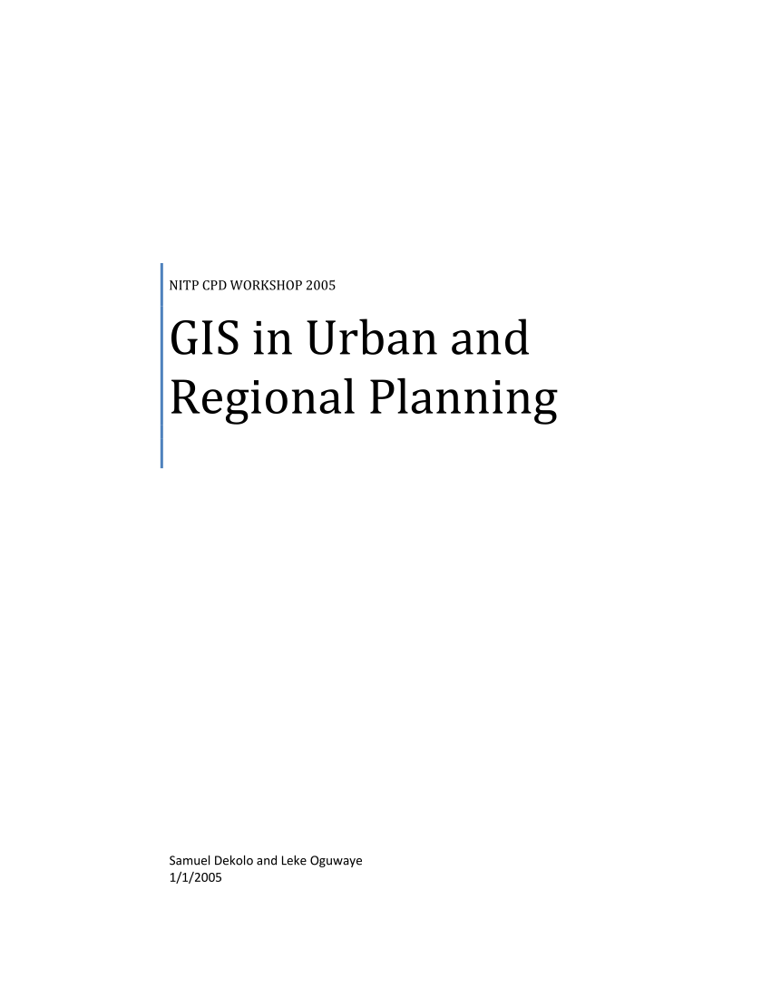 phd thesis in urban and regional planning pdf