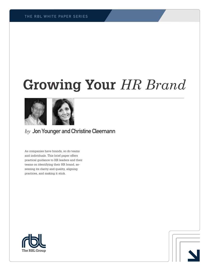 (PDF) Growing your HR brand