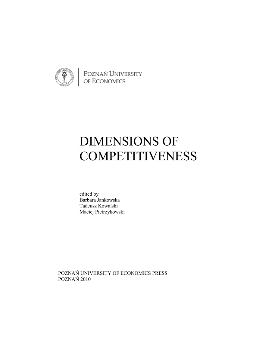 Dimensions Of Globalization Pdf