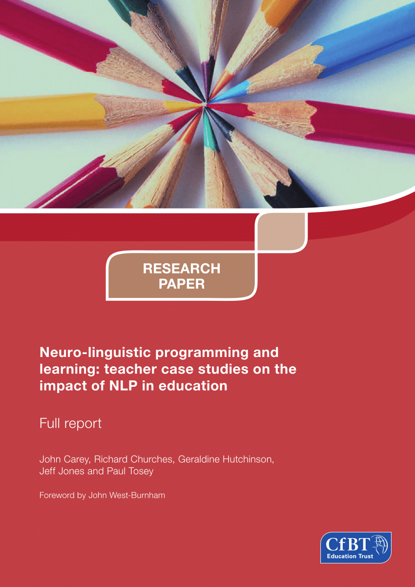 neuro linguistic programming research papers