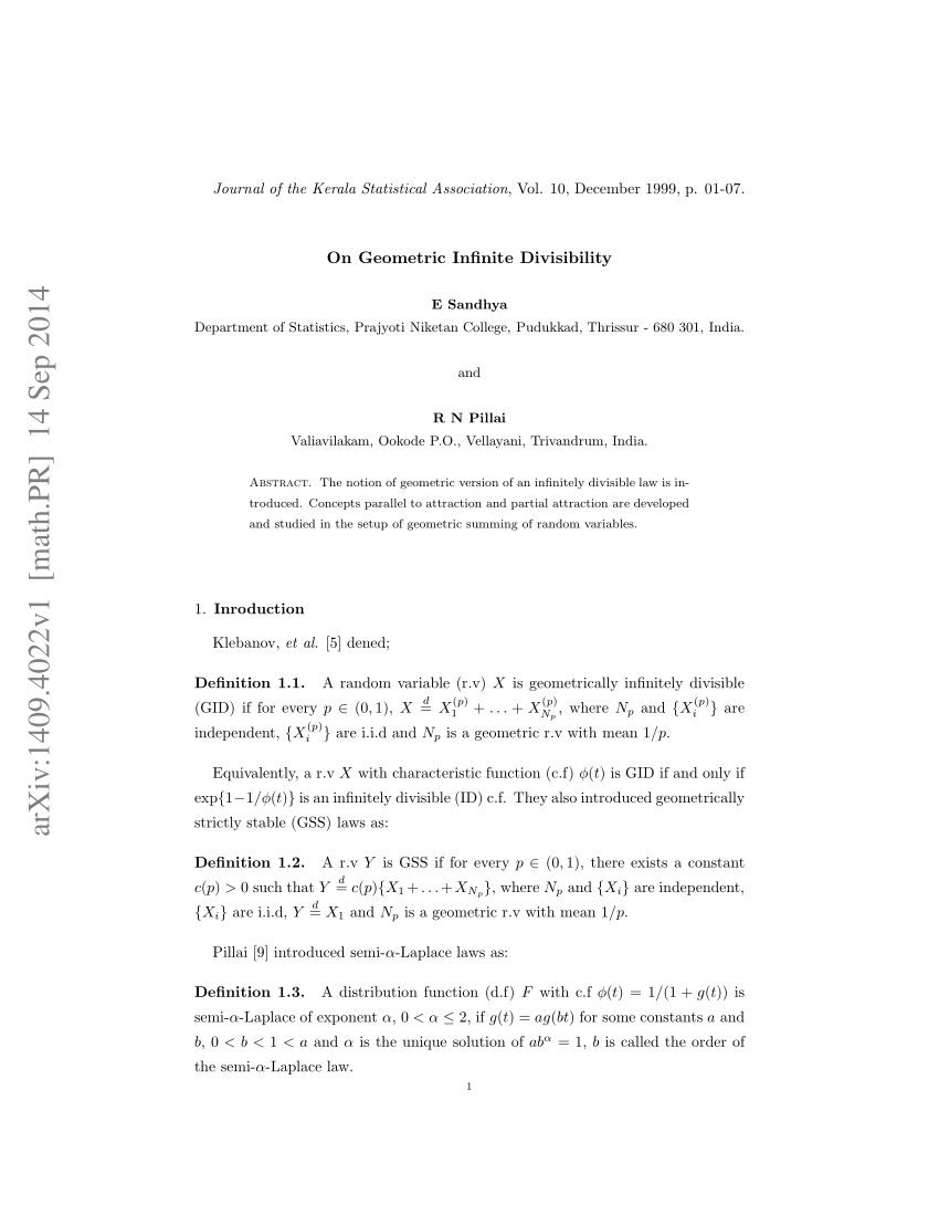 Composition Semigroups And Random Stability