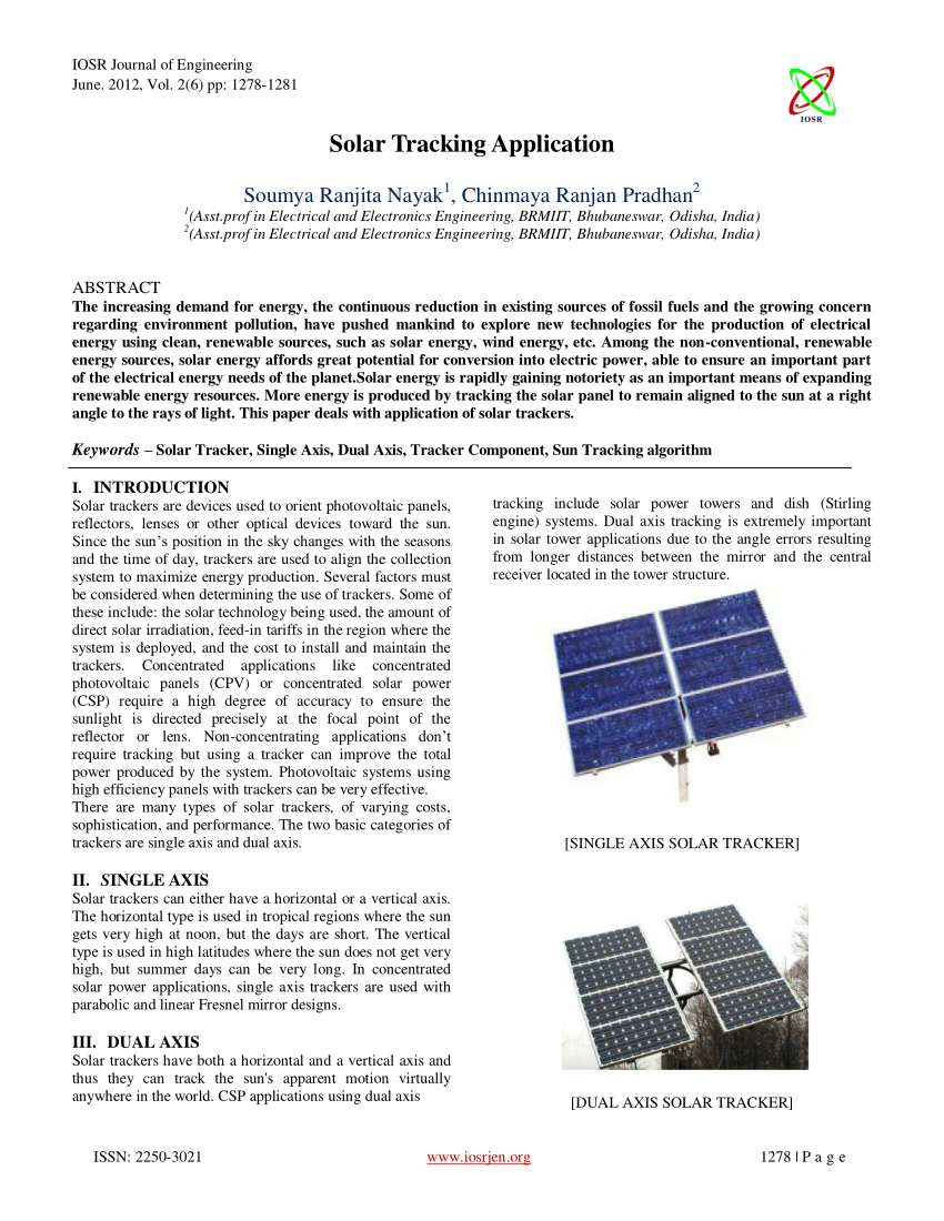 download research papers on solar energy