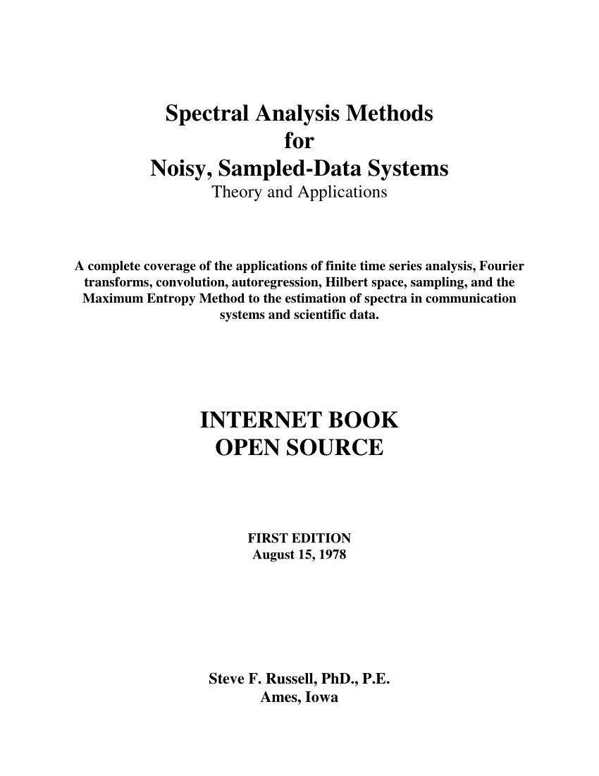 spectral methods phd thesis