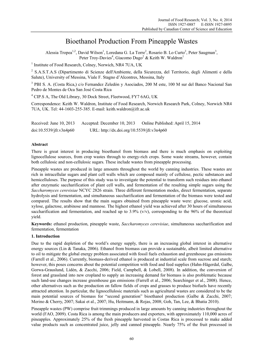 bioethanol journal pdf