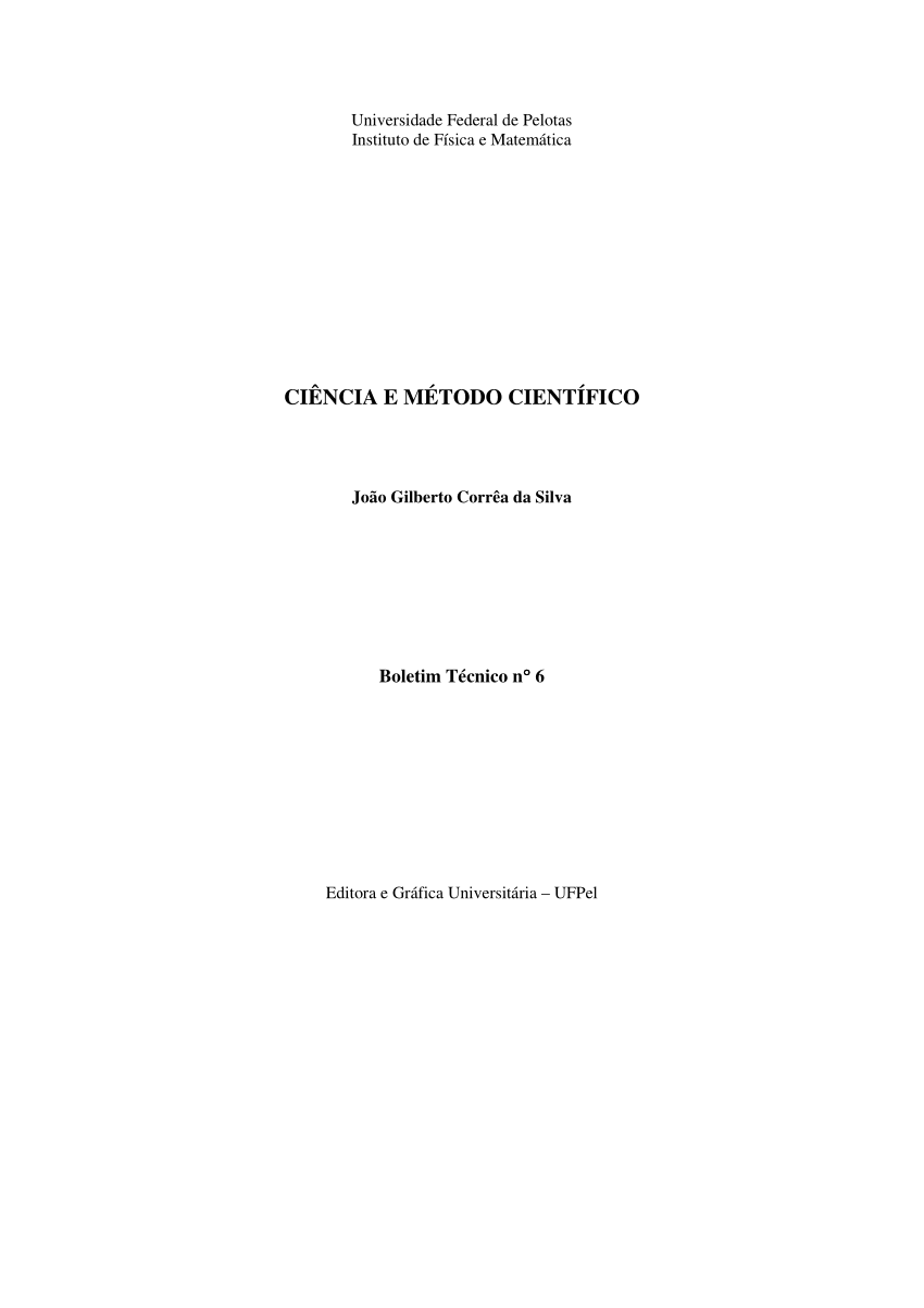 PDF) A noção de comunidade científica de Francis Bacon: Uma