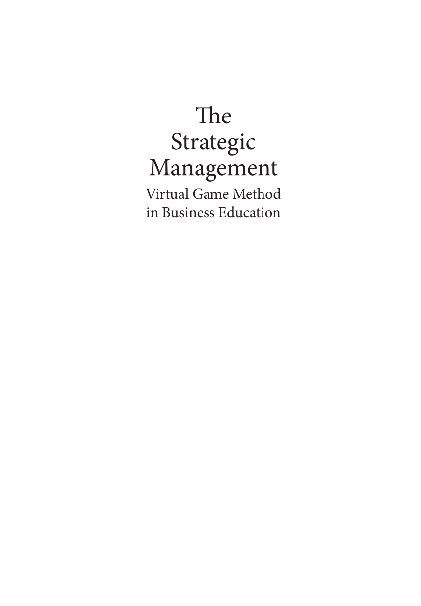 essentials of strategic management gamble pdf creator