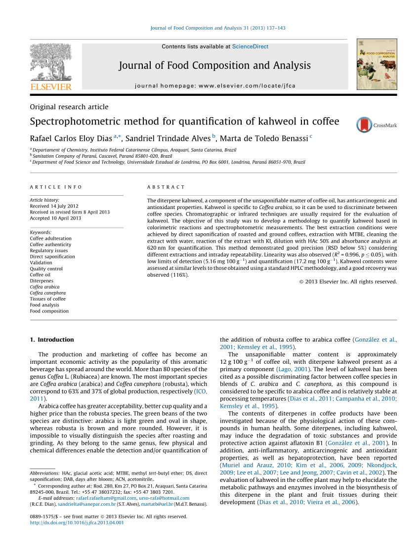 Effect of fermentation on the quality of conilon coffee (Coffea canephora):  Chemical and sensory aspects - ScienceDirect