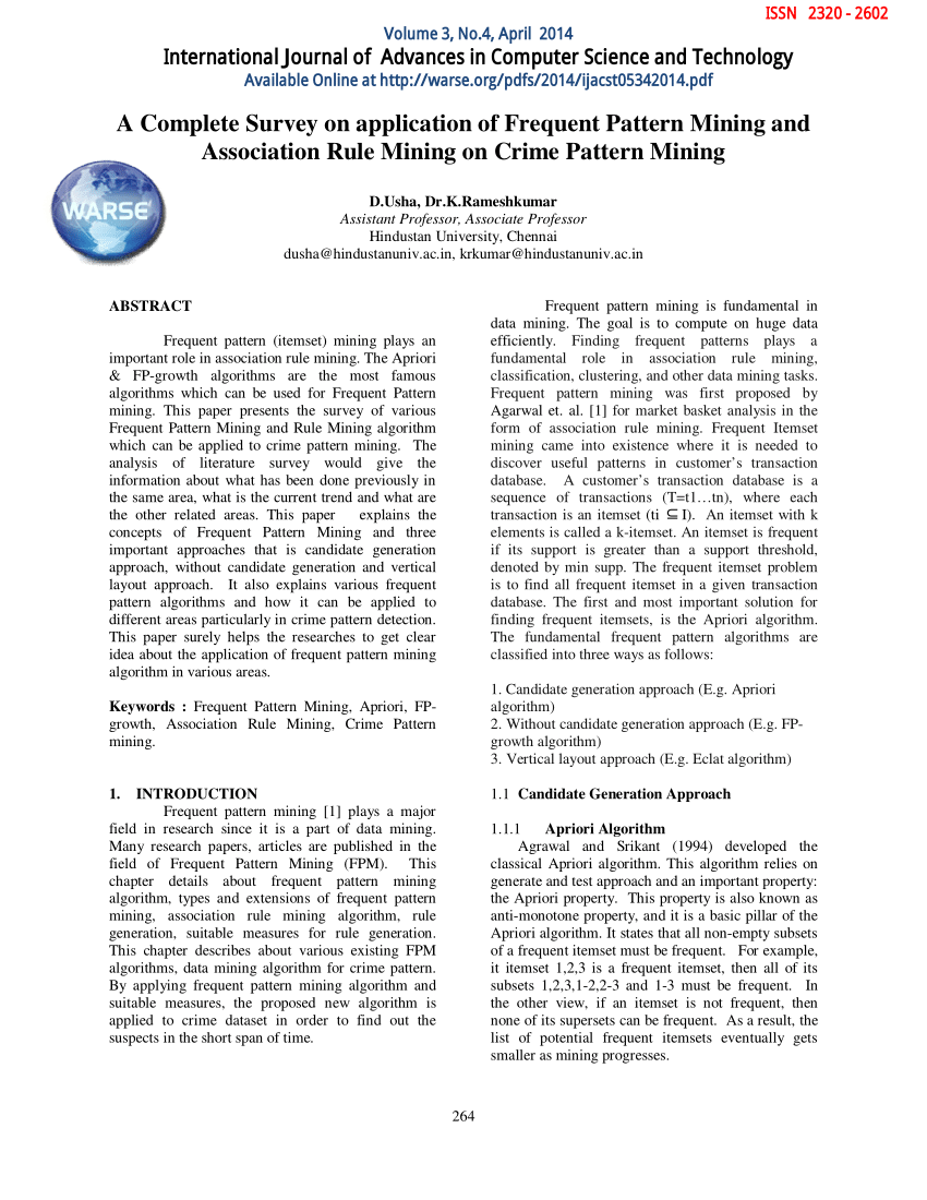 research paper on pattern mining