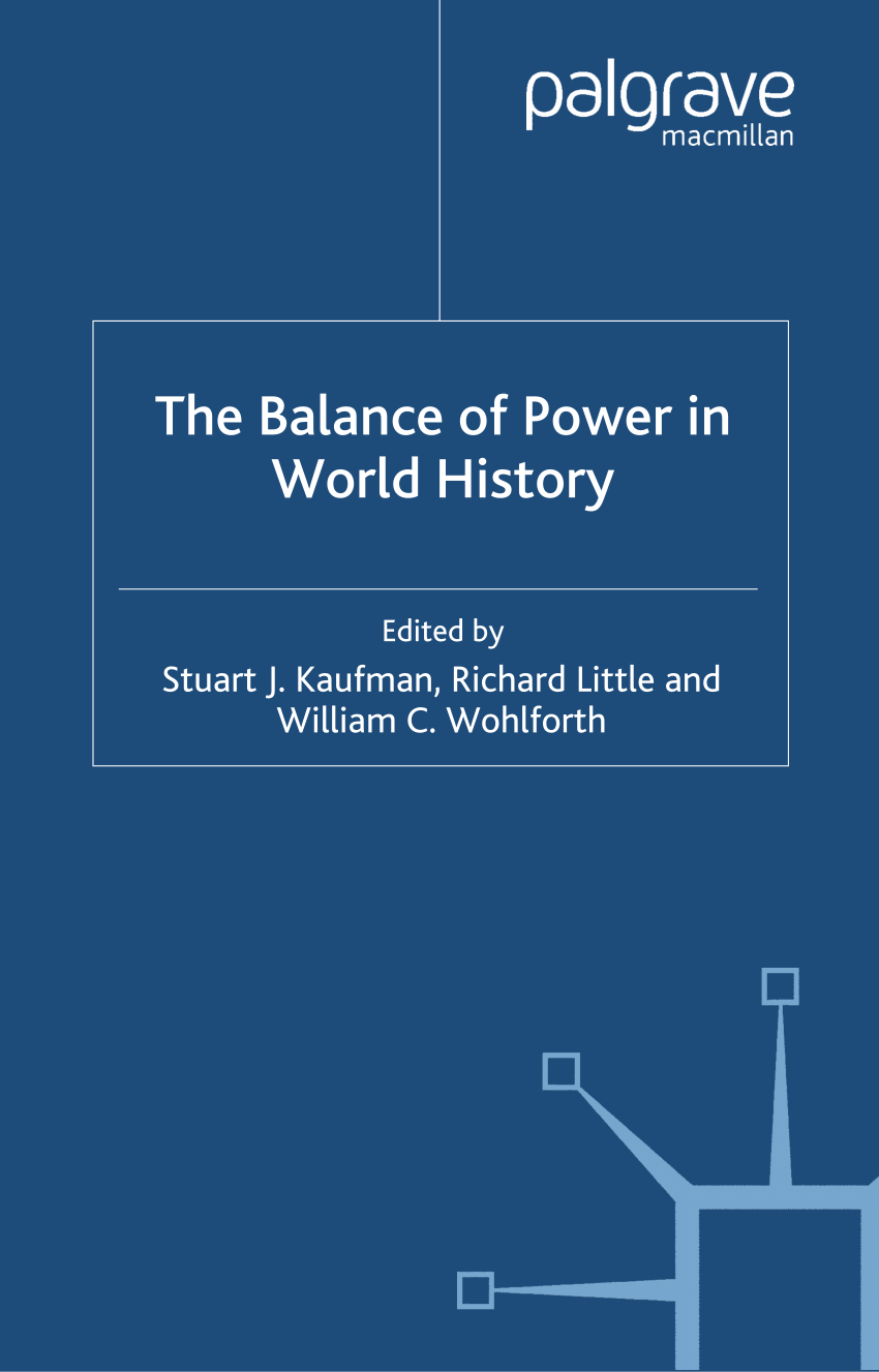 Pdf The Balance Of Power In World History