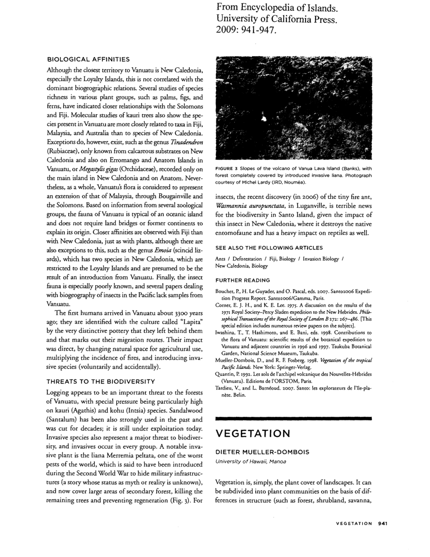 (PDF) Vegetation