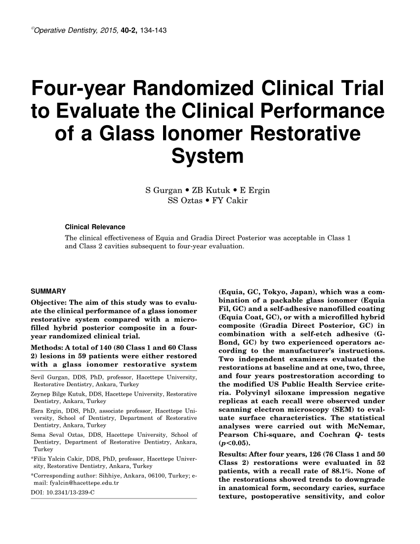 post operative instructions after gic restoration