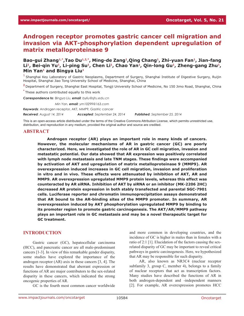 p53, a potential predictor of Helicobacter pylori 