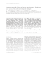 (PDF) Assessment scale of the oral motor performance of children and