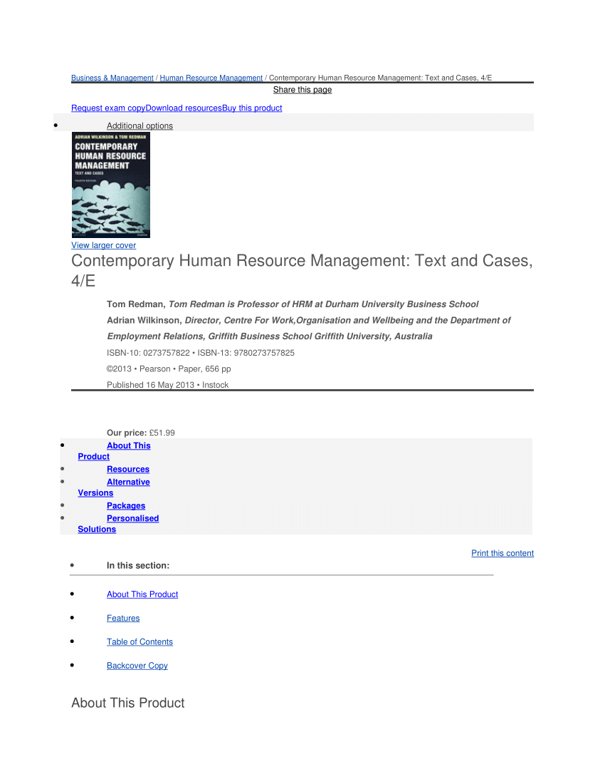 Modern Industrial Organization 4th Edition Download