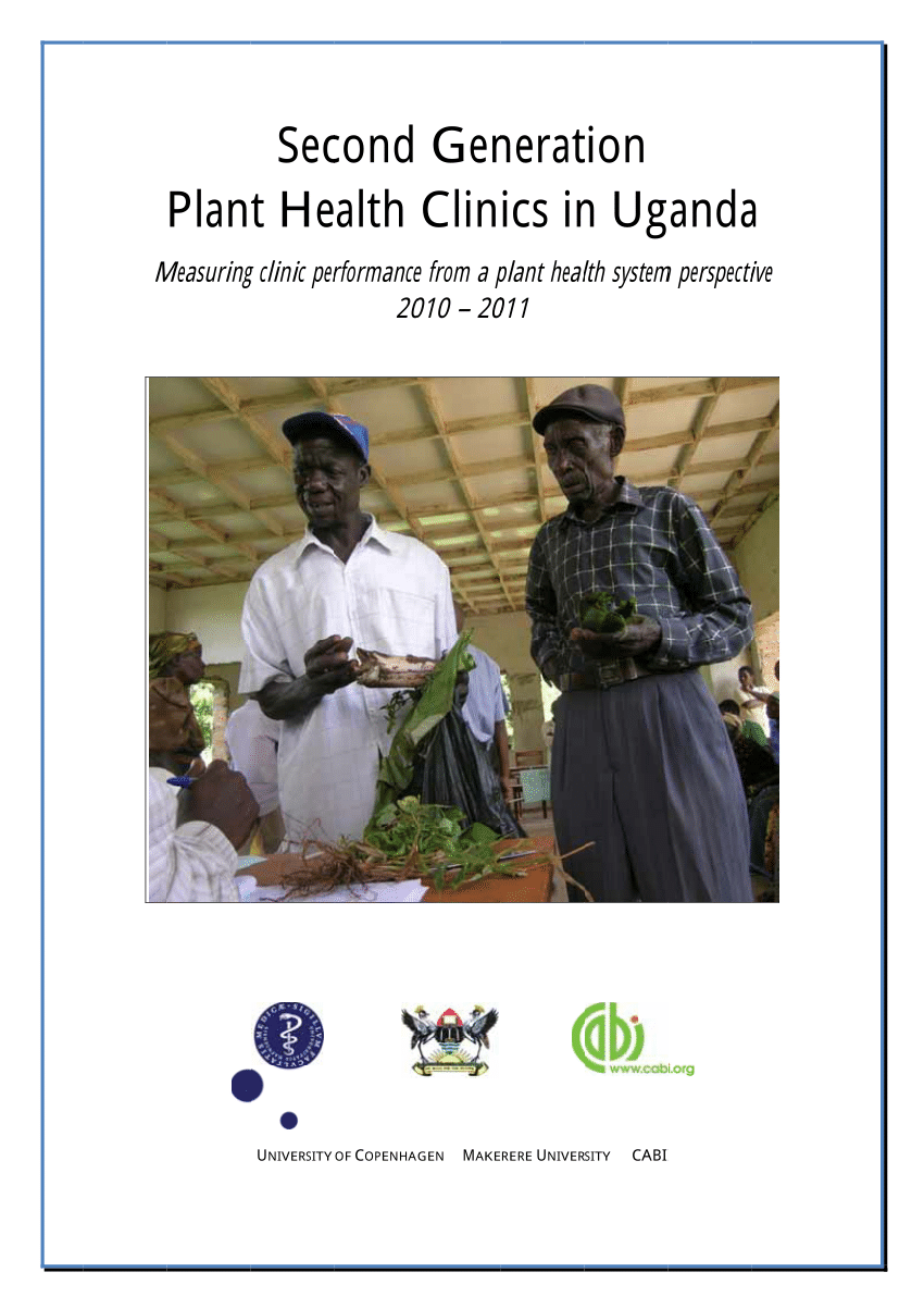 PDF) Second generation plant health clinics in Uganda - Measuring ...