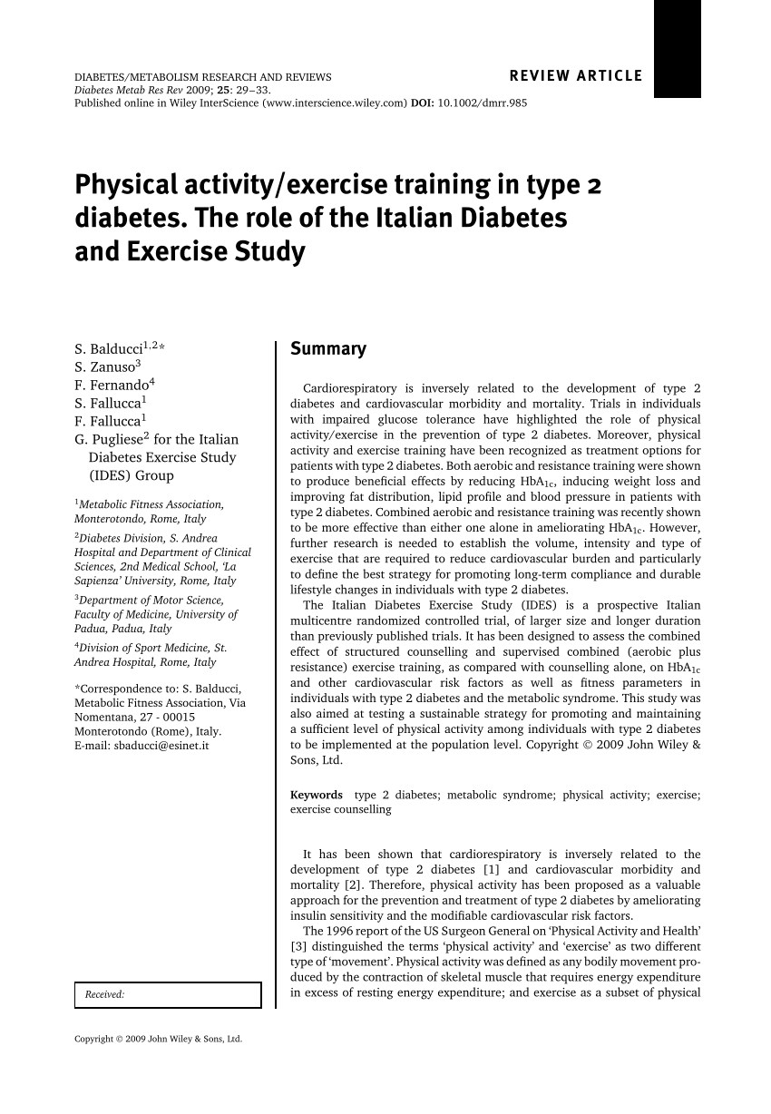 diabetes/metabolism research and reviews instructions for authors)