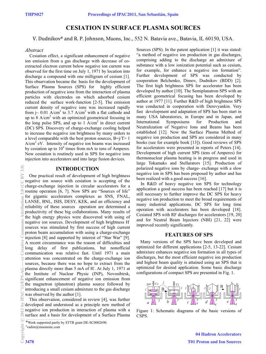 Methods of Negative Ion Production