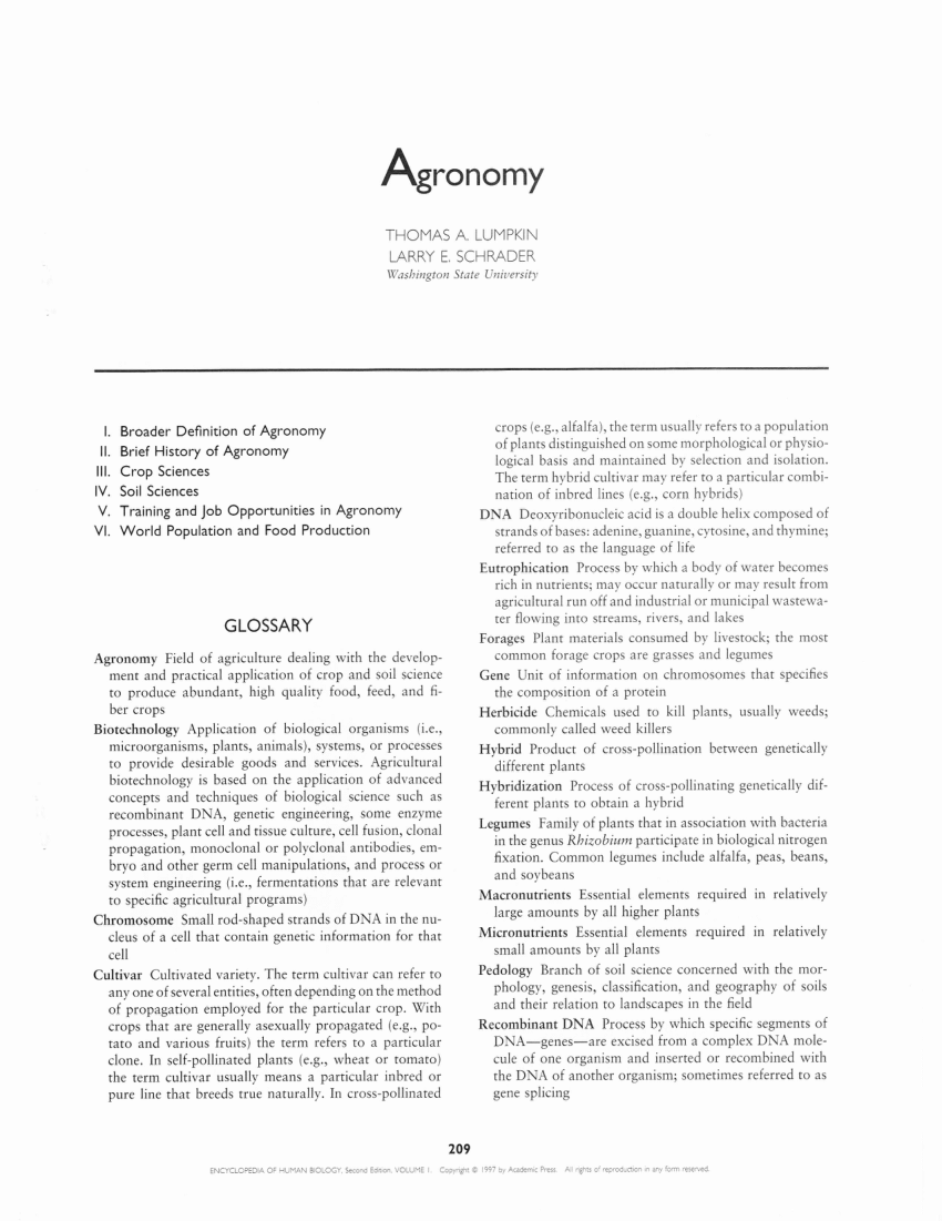 msc agronomy thesis pdf