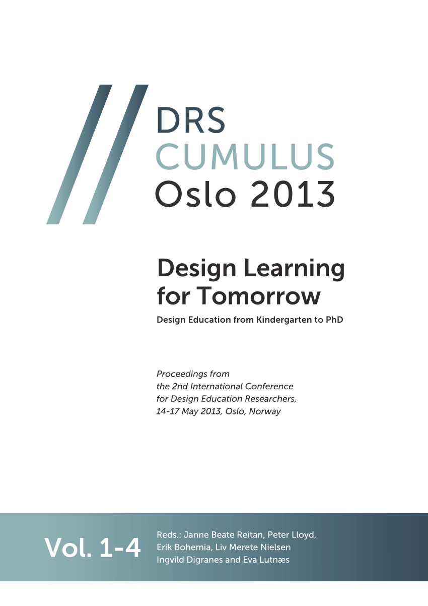 PDF) Design Education from Kindergarten to