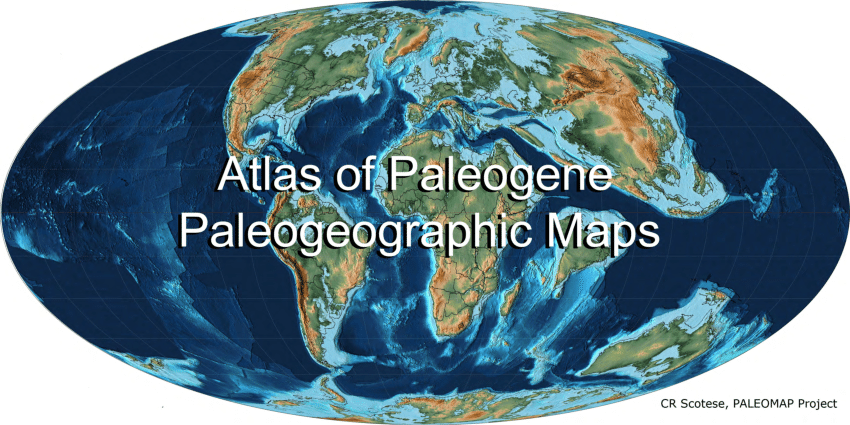 Pdf Atlas Of Paleogene Paleogeographic Maps Mollweide Projection Maps 8 15 Volume 1 The 2893