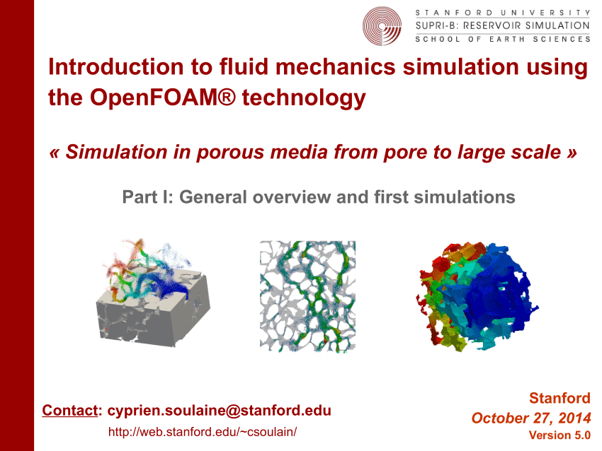 PDF Introduction To Fluid Mechanics Simulation Using OpenFOAM Technology Simulation In