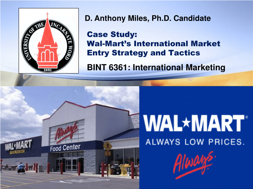 walmart retailer case study