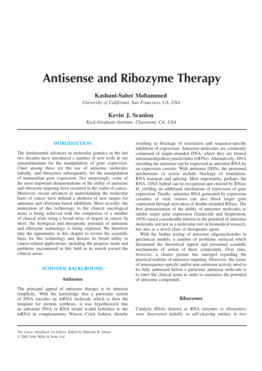 Ribozymes pdf shop