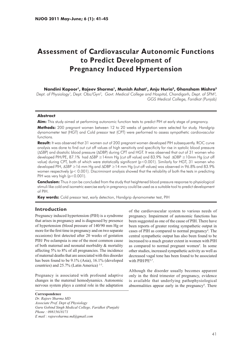 case study on pregnancy induced hypertension pdf