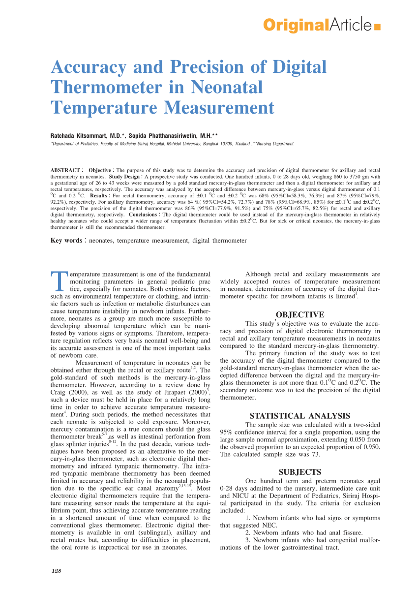 How to Get an Accurate Temperature Measurement