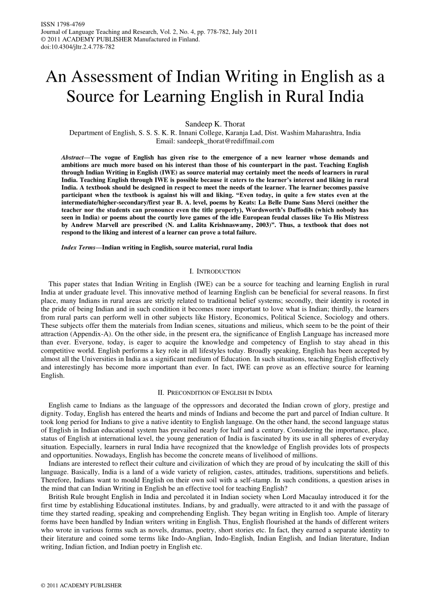 Essay on Population Problem in India