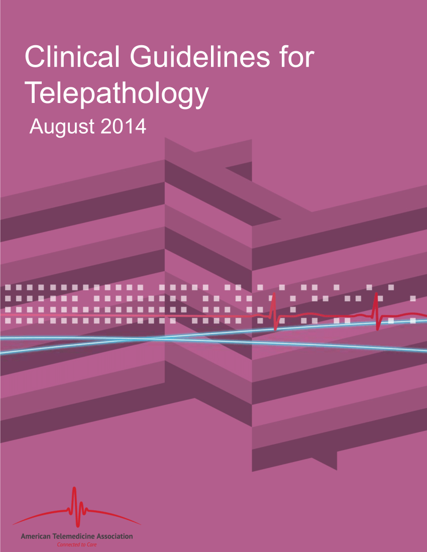 Pdf American Telemedicine Association Clinical Guidelines For Telepathology