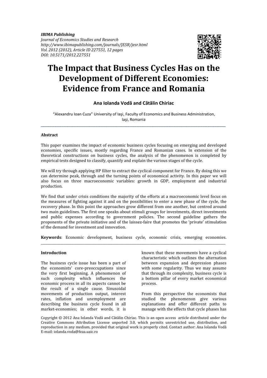 economics grade 12 business cycle essay